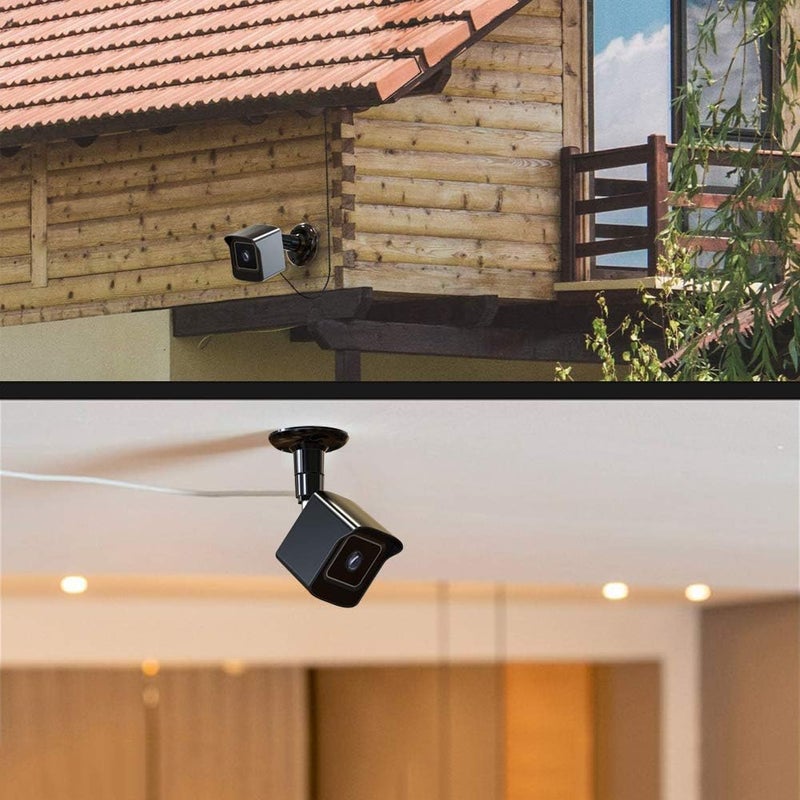 PEF Mount for All New Wyze Cam V4 and V3, Weatherproof Protective Cover and 360 Degree Adjustable Wall Mount Solid Housing for Wyze V4 and V3 Outdoor Indoor Smart Home Camera System (Black, 1 Pack) - Image 5